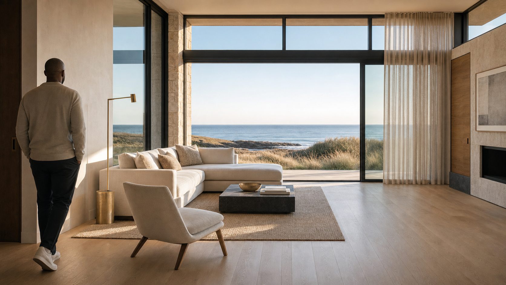 Host in a coastal rental